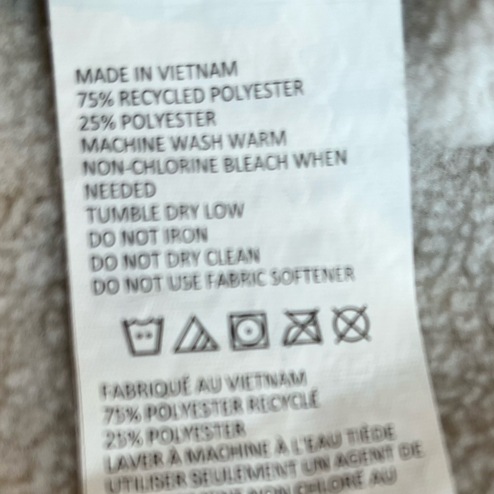 prAna Tri Thermal Threads Women's Tunic Cream Cowl Neck Sweater - Picture 8 of 13